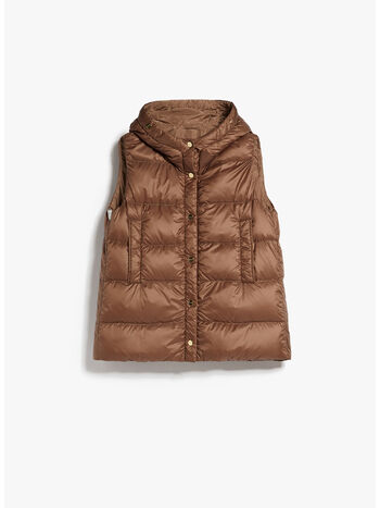 GILET REVERSIBILE JSOFT, 027 BROWN, small
