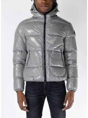 GIUBOTTO BOMBER GLOSS, 9406 GRIGIO PERLA, small
