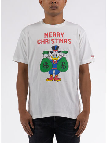 T-SHIRT CHRISTMAS SCROOGE, 10808E WHITE, small