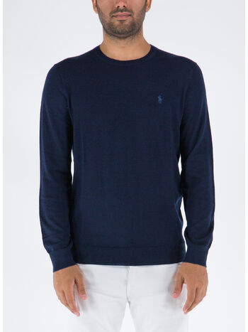 MAGLIONE GIROCOLLO, HUNTER NAVY, small