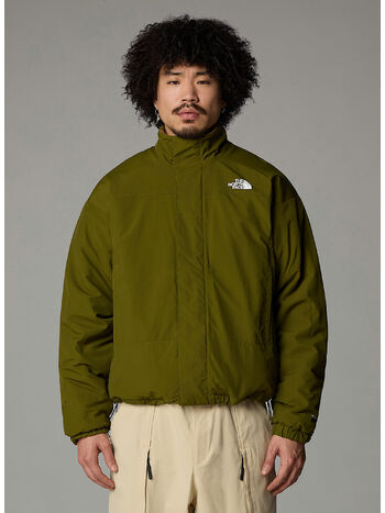 GIUBBOTTO YUMIORI REVERSIBLE, T39M FOREST OLIVE/UTILITY BROWN, small