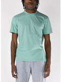 T-SHIRT A MANICA CORTA CON LOGO RICAMATO, 00050H 53 EMB, thumb