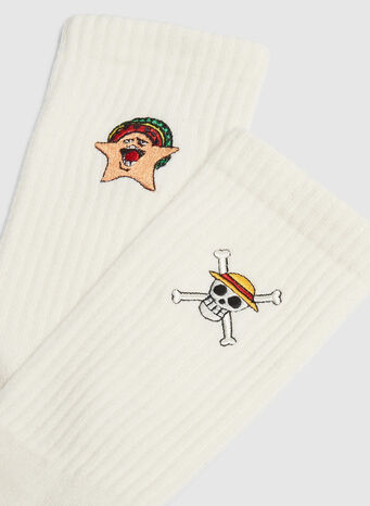CALZINI ONE PIECE PAPPAGU, 01WHITE, small
