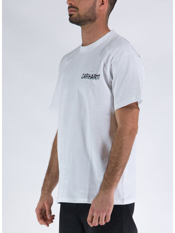 T-SHIRT S/S FOLD IN, 02XX WHITE, small