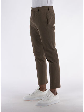 PANTALONE SLIM, 0160 MARRONE MEDIO, small