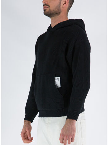 MAGLIONE KNIT, BLAC BLACK, small