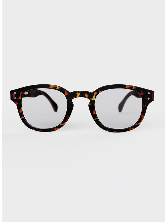 OCCHIALI DA LETTURA POPME +1, TORTOISE, medium
