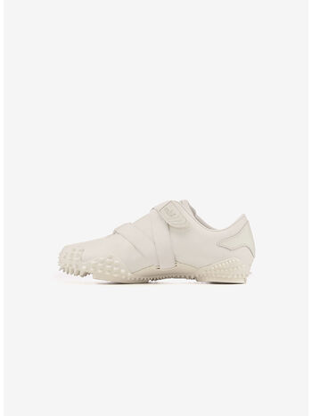 SCARPA MOSTRO IN PELLE UNISEX, 02 FROSTED IVORY, small