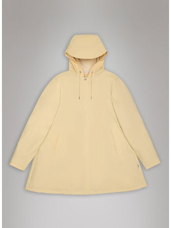 GIACCA CON CAPPUCCIO A-LINE IMPERMEABILE, 111 GLEAM, small
