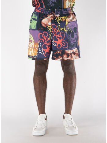 COSTUME BOXER PRIMARY CRAZY PRINT, JDU1 PARISIAN NIGHT, small