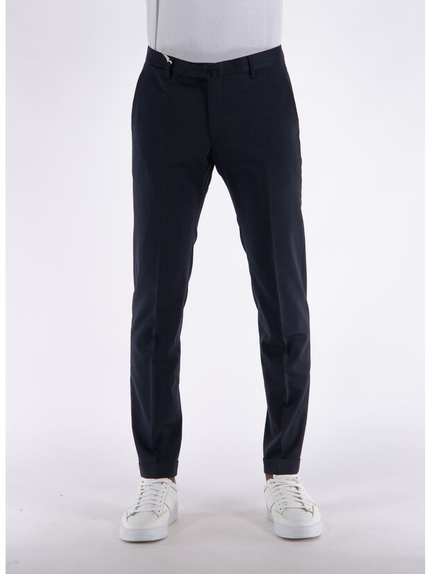 PANTALONE SLIM, 00011 BLU, large