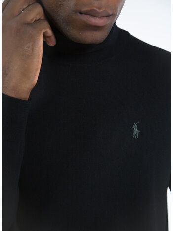 MAGLIONE DOLCEVITA, POLO BLACK, small