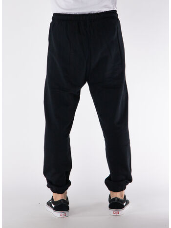 PANTALONE JOGGER CON COULISSE, NERO, small