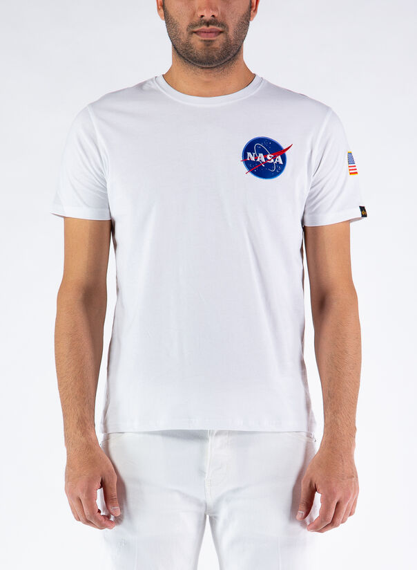 T-SHIRT SPACE SHUTTLE, 09WHITE, large