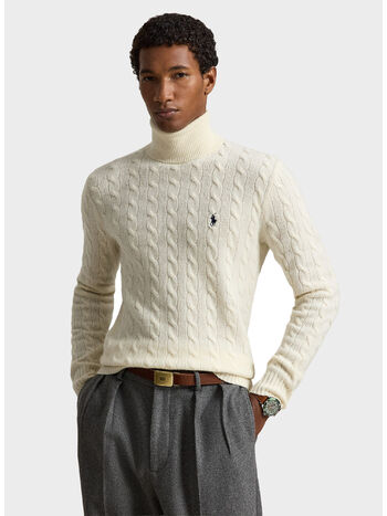 MAGLIONE TRECCE, ANDOVER CREAM, small