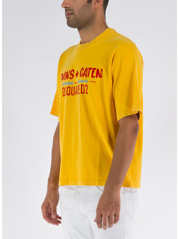 T-SHIRT TWINS CATEN, 175 YELLOW, small