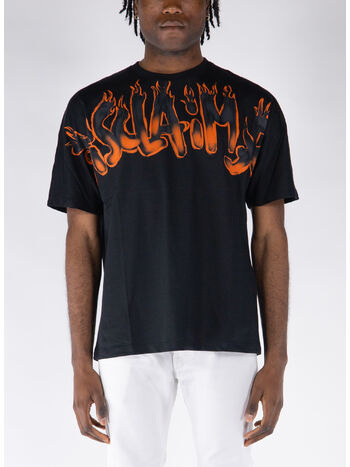 T-SHIRT GRAFFITI, NERO, small