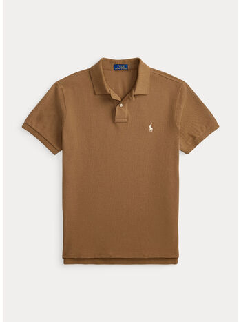 POLO L'ICONICA IN PIQU&Eacute;, RL BROWN/C8125, small