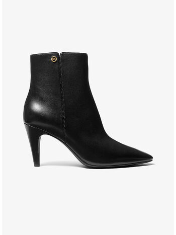 STIVALETTO IN PELLE DANIELA, 001 BLACK, small