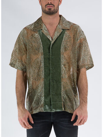 CAMICIA PARNIAN, MYCELLIUM GREEN AOP, small