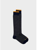 CALZA STRIPE CLASSIC UNISEX, 0298 BLU / VERDE MILITARE, thumb