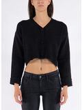 CARDIGAN CORTO, NERO, thumb