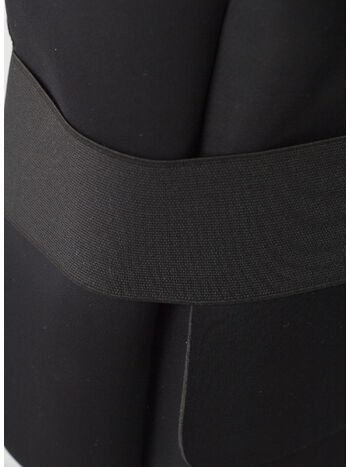 ZAINO IN NEOPRENE, BLACK, small
