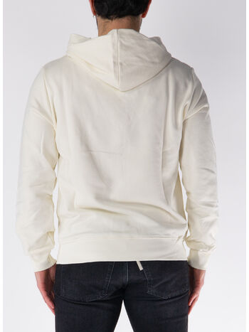 FELPA HOODIE CON LOGO STAMPATO, , small