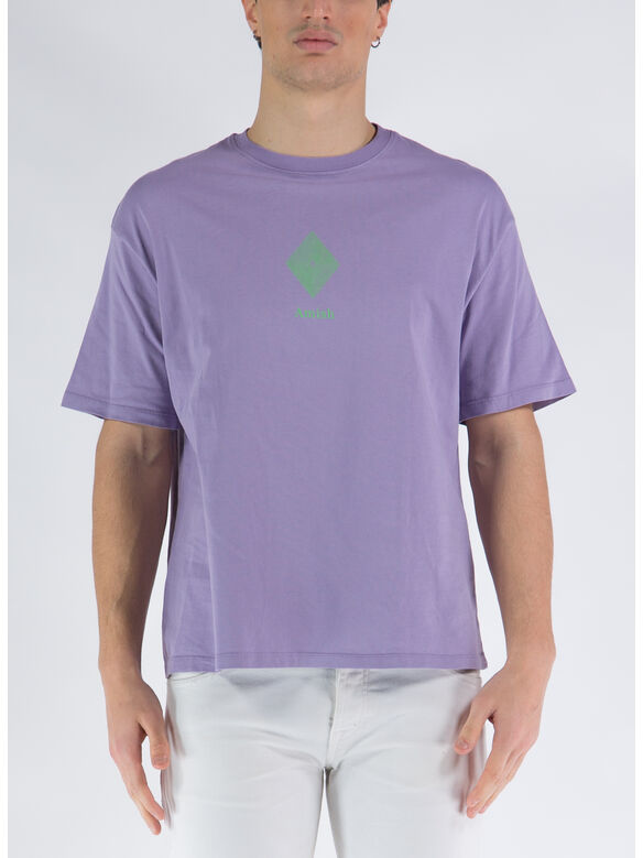 T-SHIRT AMISH LOGO, AR8 GRAPE, medium
