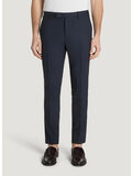 PANTALONE CHINO DIECI CON PINCES, 0370 BLU, thumb