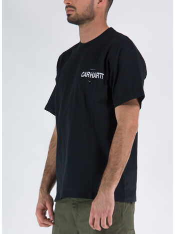 T-SHIRT S/S FOLD IN, 89XX BLACK, small