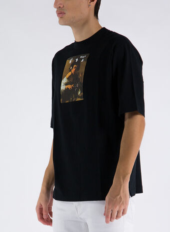 T-SHIRT CARAVAGGIO BOY SKATE, 1084BLACKMULTI, small