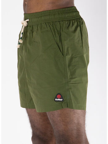COSTUME BOXER CON PATCH LOGO, 082 VERDE MILITARE/MILITARY GREEN, small