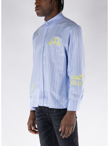 CAMICIA SEBASTIAN LONGSLEEVE, 981.67 BLUE / WHITE, small