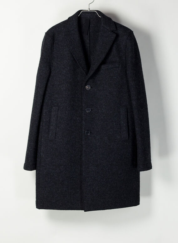 CAPPOTTO MONOPETTO IN LANA, 180, medium