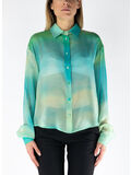 CAMICIA CON COLLETTO BUTTON DOWN, SDX1 STAMPA FONDO AZZURRO, thumb