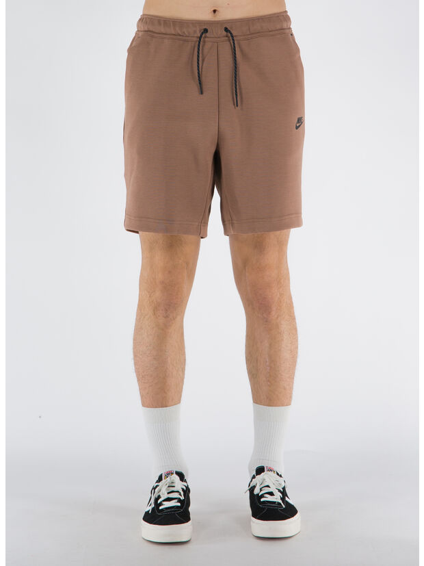 NIKE SHORT SPORTSWEAR TECH FLEECE Marrone, Nero Uomo | Selecteur