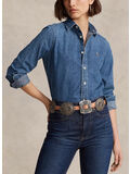 CAMICIA  IN DENIM, MERCED WASH, thumb