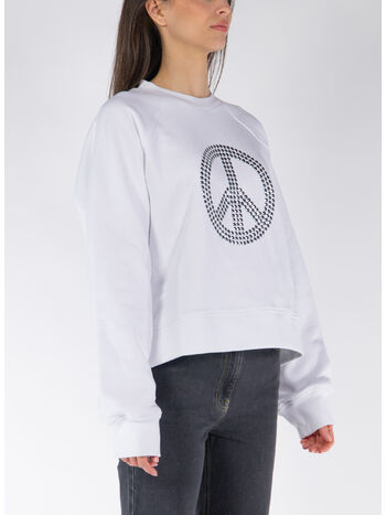 FELPA GIROCOLLO CON LOGO, A0001, small