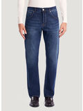 PANTALONE STRETCH LOOSE DENIM, MN14 DENIM, thumb