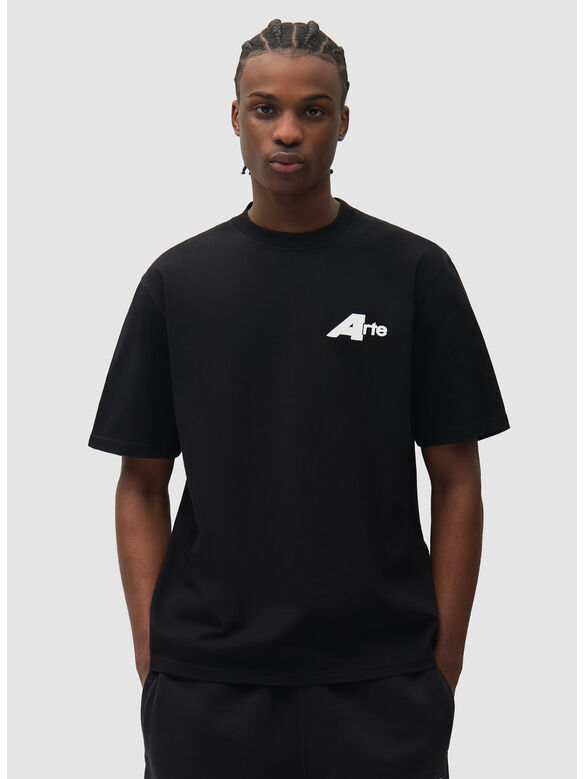 T-SHIRT RACEIPT, 1 BLACK, medium