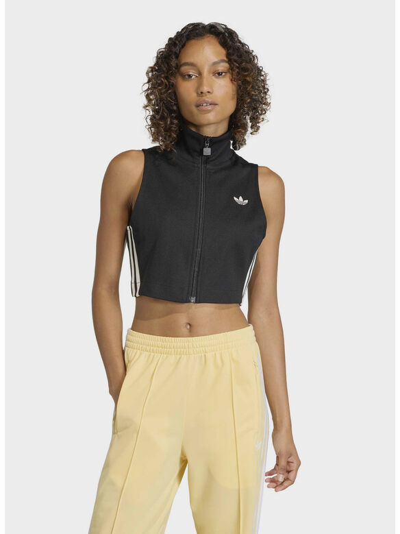 TOP SLEEVELESS, BLACK/WHITE, medium