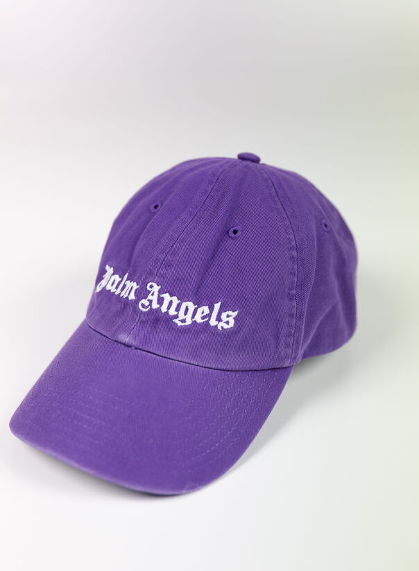 PALM ANGELS CAPPELLO CLASSIC LOGO Viola Uomo | Selecteur