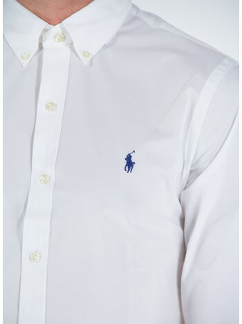 CAMICIA OXFORD, WHITE, small