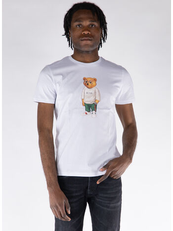 T-SHIRT CON STAMPA, WHITE, small
