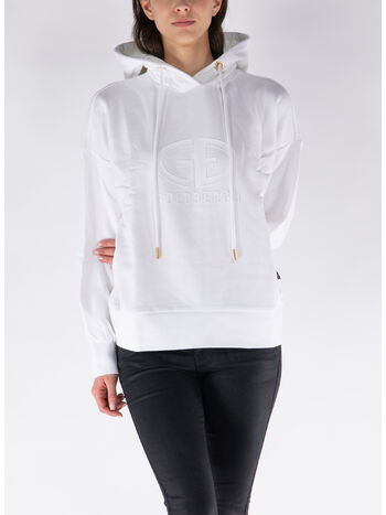 FELPA HOODIE HARVARD, 8000 WHITE, small