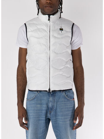 GILET DANNY, 100 BIANCO OTTICO, small