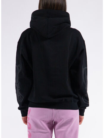 FELPA HOODIE BEAR, NERO, small