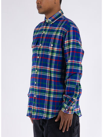 CAMICIA A QUADRI, 6162A ROYAL/WHITE MU, small