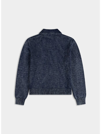 CARDIGAN INDIGO, INDIGO, small